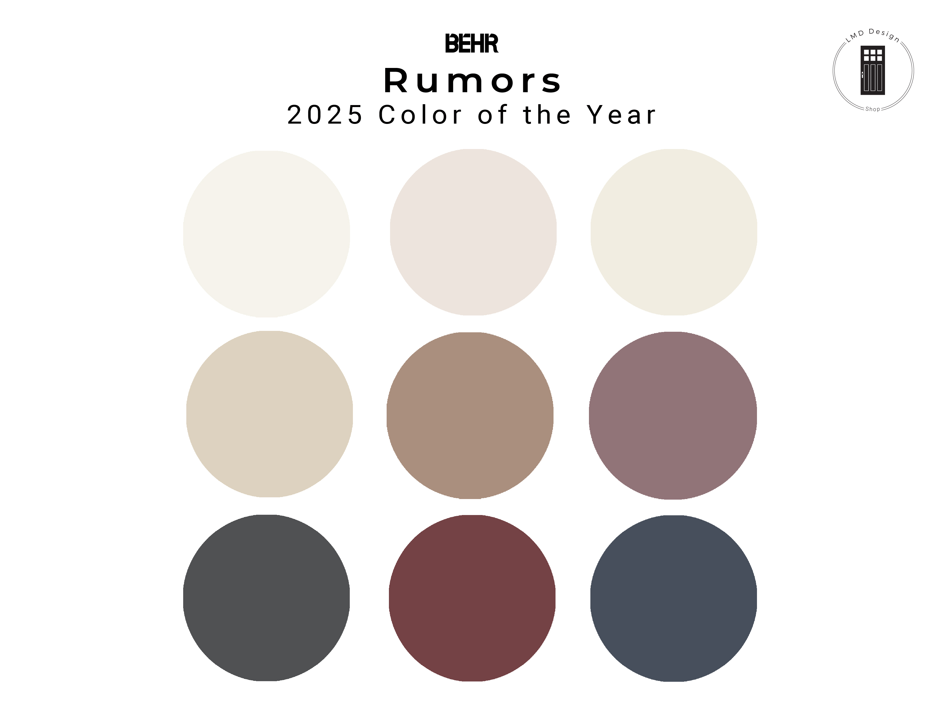 Home & Living Home Decor 2025 Behr Rumors Color of the Year